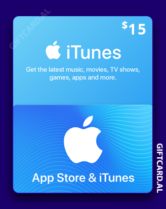 $15 App Store & iTunes Gift Card
